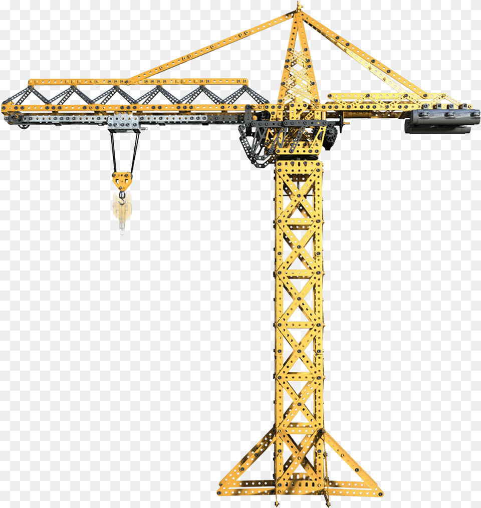 Crane Image Hd Meccano Crane, Construction, Construction Crane, Cross, Symbol Free Png