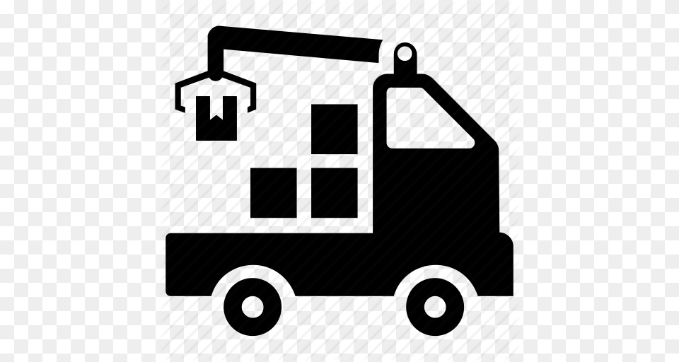 Crane Truck Heavy Machinery Logistics Crane Mobile Crane Tow, Transportation, Van, Vehicle, Architecture Free Png Download