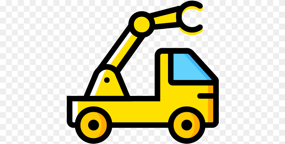 Crane Vector Svg Icon Truck, Vehicle, Transportation, Tow Truck, Tool Png Image
