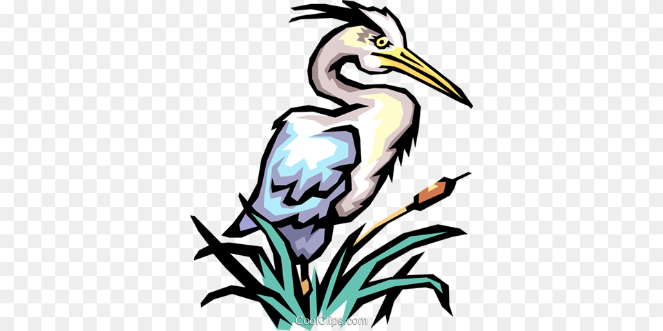 Cranes Royalty Vector Clip Art Illustration, Animal, Bird, Waterfowl, Crane Bird Free Png Download