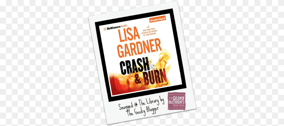 Crash Amp Burn By Lisa Gardner Crash Amp Burn Englisches Hrbuch Lisa Gardner, Advertisement, Poster, Publication, Book Free Png