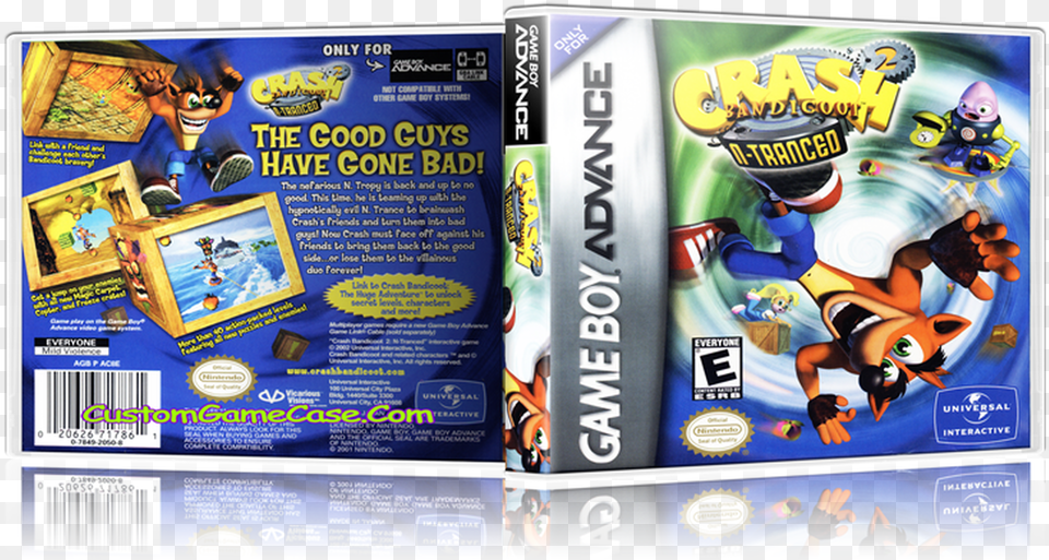 Crash Bandicoot 2 N Tranced Crash Bandicoot Gameboy Advance, Boy, Child, Person, Male Png Image