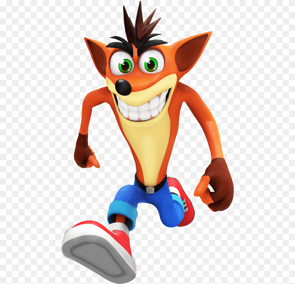 Crash Bandicoot Crash Bandicoot Render, Toy, Mascot Free Png