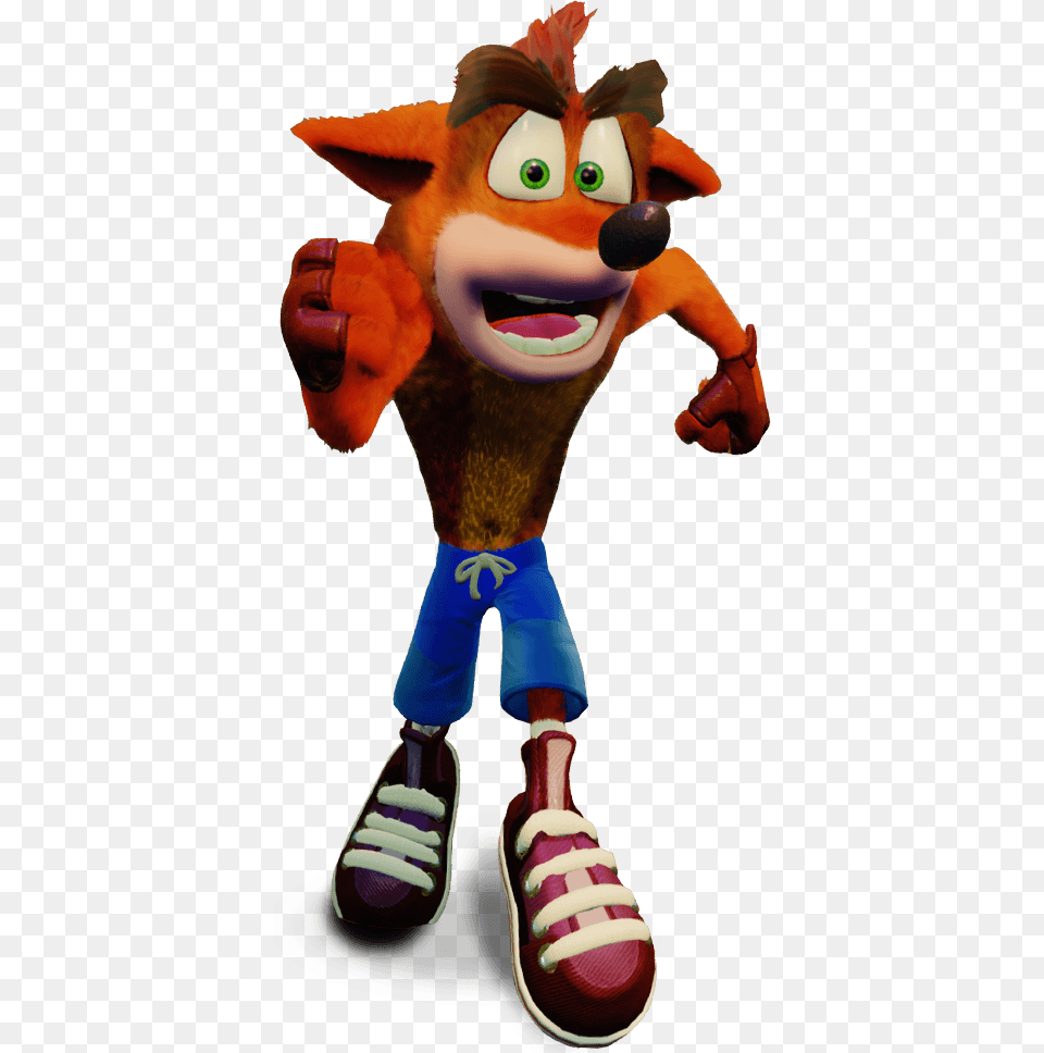 Crash Bandicoot N Crash Bandicoot N Sane Trilogy Crash, Clothing, Footwear, Shoe, Toy Free Png