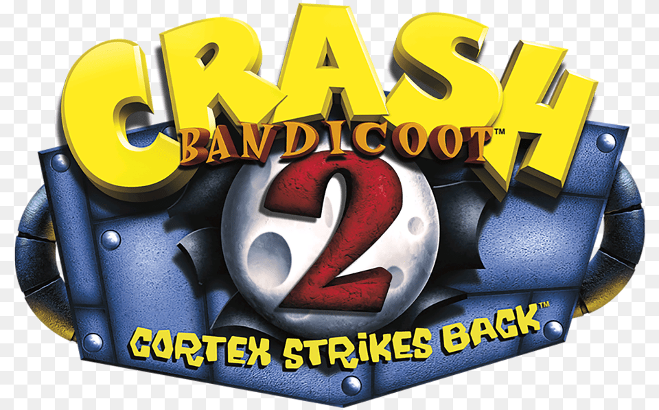 Crash Bandicoot N Sane Trilogy Logo, Bulldozer, Machine, Tape Free Png