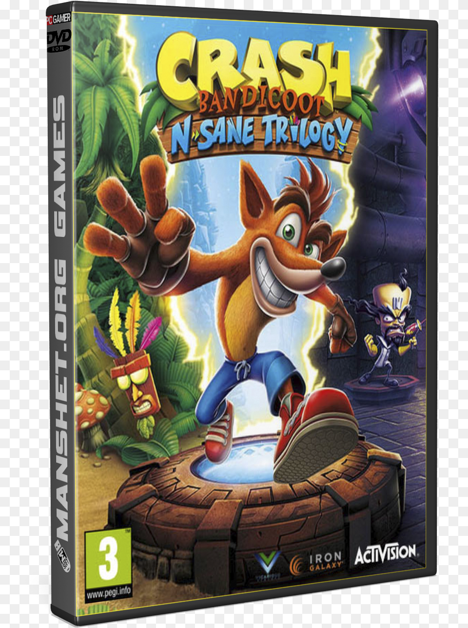 Crash Bandicoot N Sane Trilogy Ps4 Costo, Person, Game, Face, Head Free Transparent Png