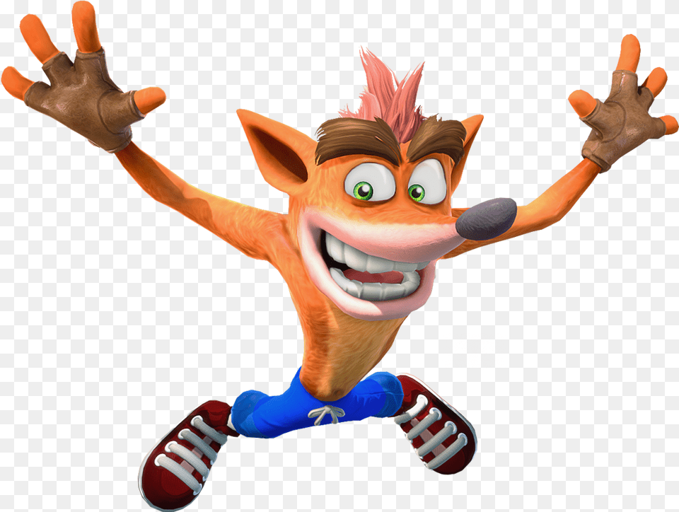 Crash Bandicoot New Crash Bandicoot, Baby, Person, Clothing, Footwear Free Png Download