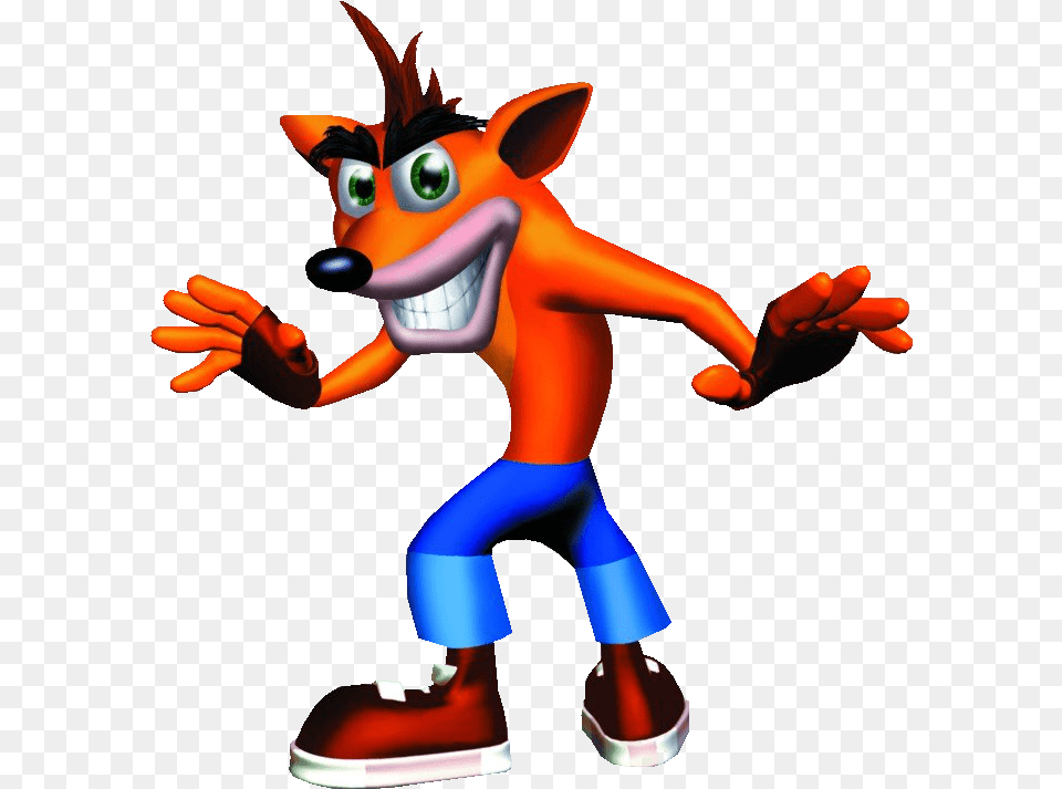 Crash Bandicoot Picture Crash Bandicoot, Toy, Cartoon, Clothing, Footwear Free Transparent Png