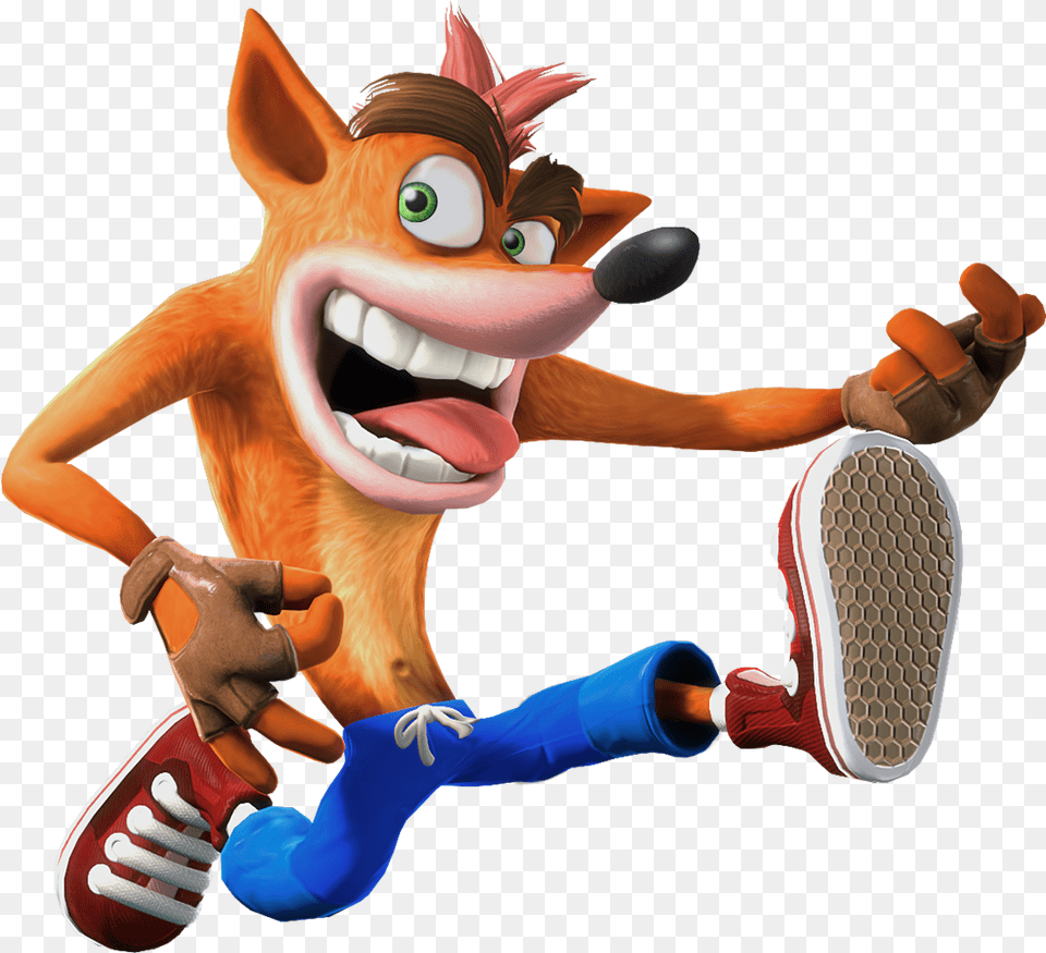 Crash Bandicoot Smash Render, Clothing, Glove, Toy Free Transparent Png