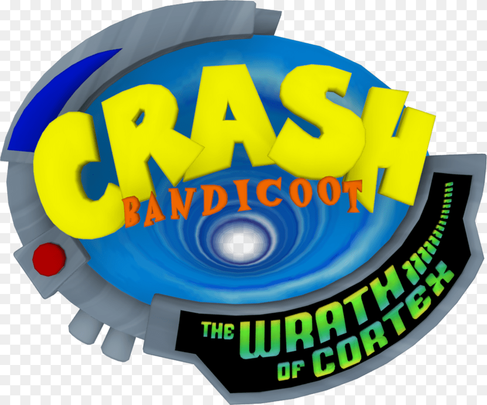 Crash Bandicoot The Wrath Of Cortex Logo Crash Wrath Of Cortex Logo, Birthday Cake, Cake, Cream, Dessert Free Transparent Png