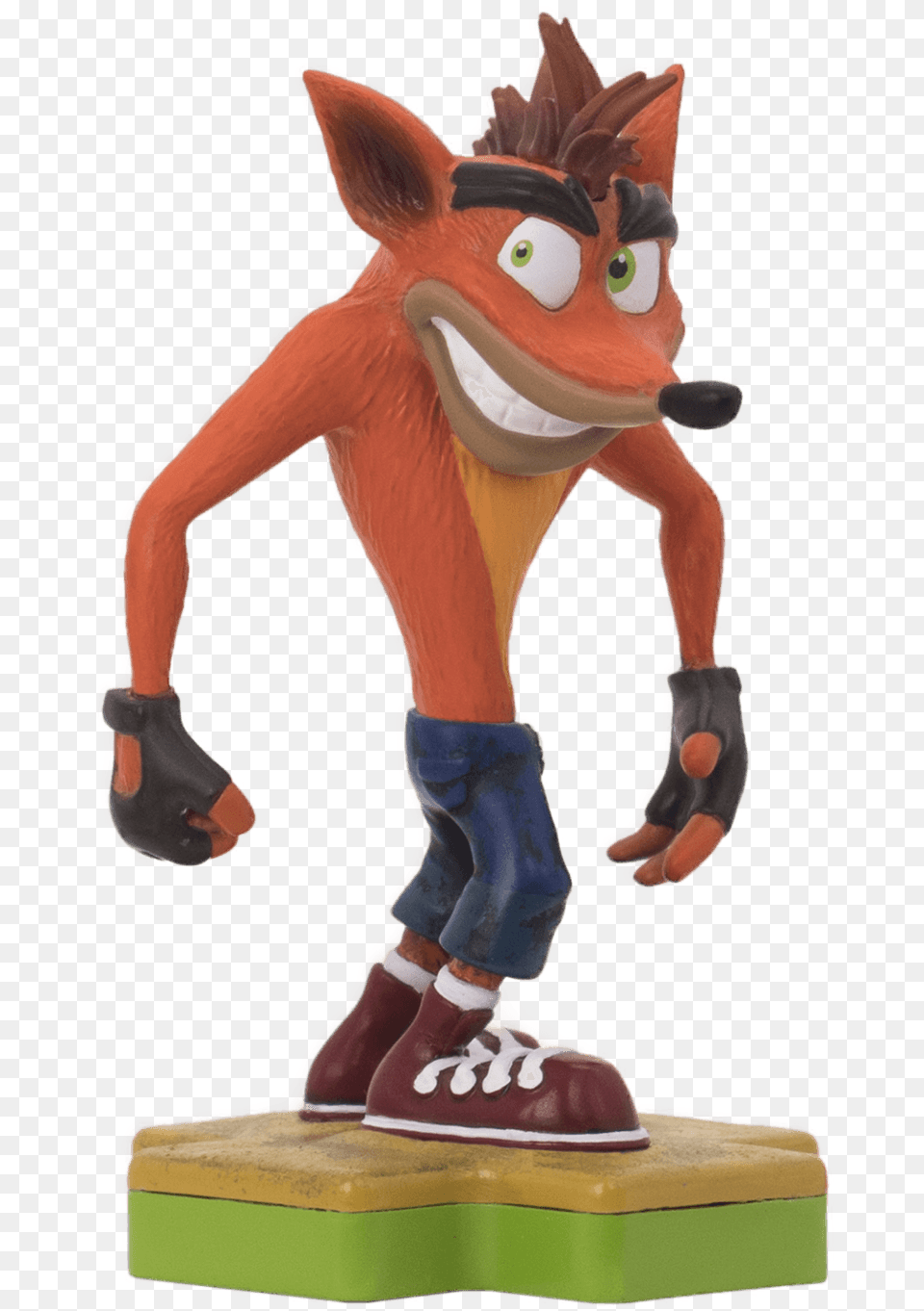 Crash Bandicoot Totaku Figures, Figurine, Person, Clothing, Footwear Free Png Download