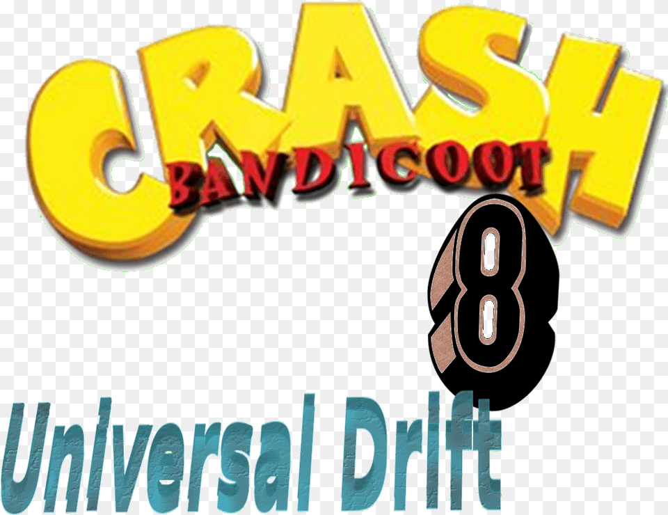 Crash Bandicoot Universal Drift Crash Bandicoot, Bulldozer, Machine, Text Free Png