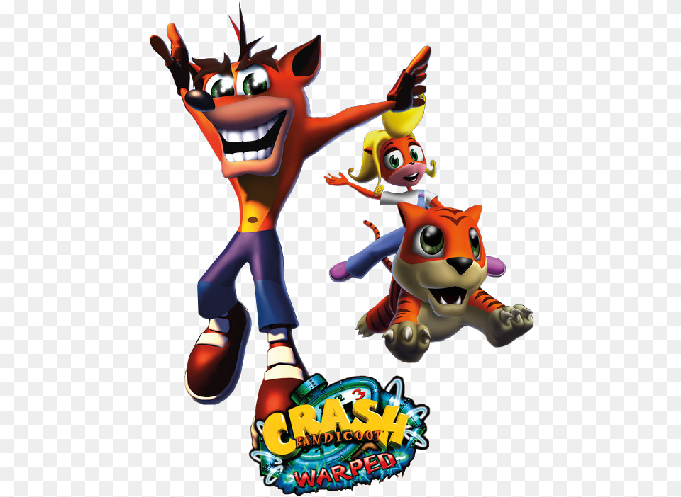 Crash Bandicoot Warped, Person Free Png