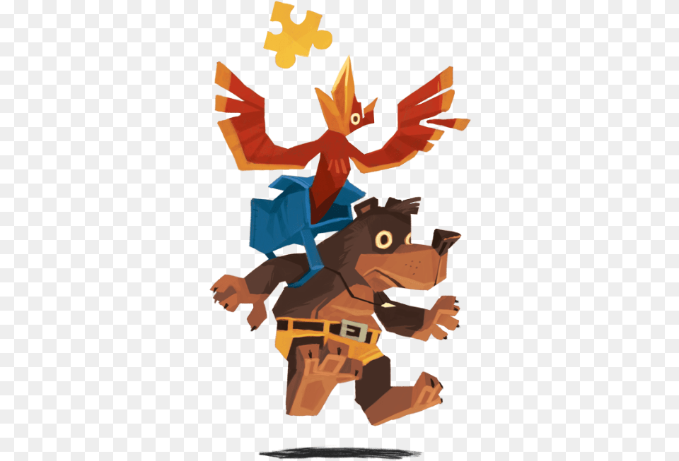 Crash Bandicoot With Backpack, Baby, Person, Art Png