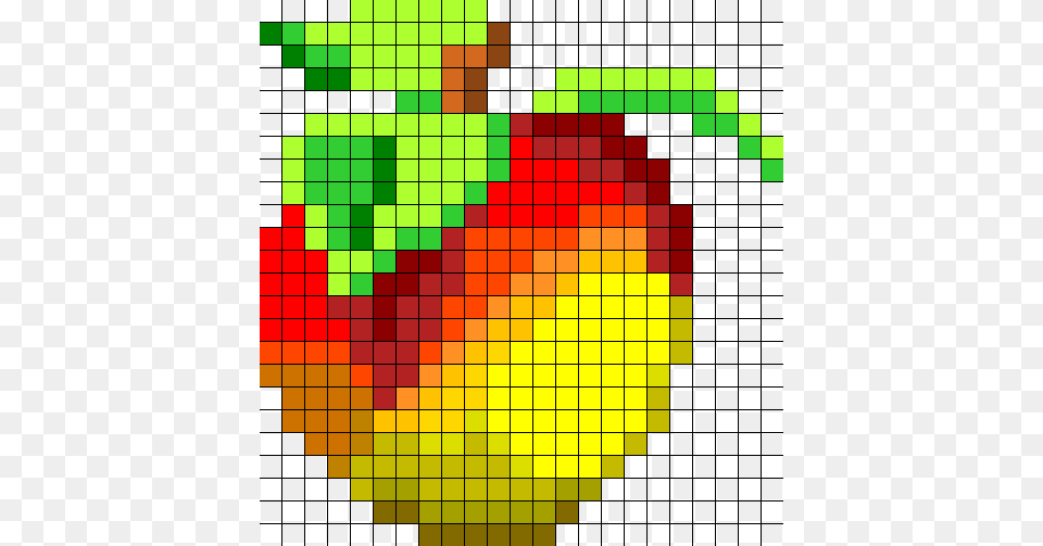 Crash Bandicoot Wumpa Fruit Bead Pattern Wumpa Fruit Pixel Art, Dynamite, Weapon Png