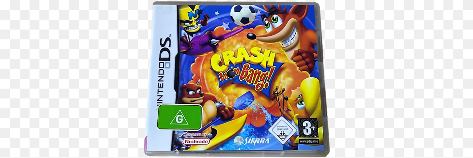 Crash Boom Bang Nintendo Ds 3ds Game Complete Bandicoot Ebay Crash Boom Bang, Baby, Person, Super Mario, Ball Free Png Download