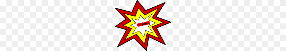 Crash Clip Art Download, Star Symbol, Symbol, Dynamite, Weapon Png