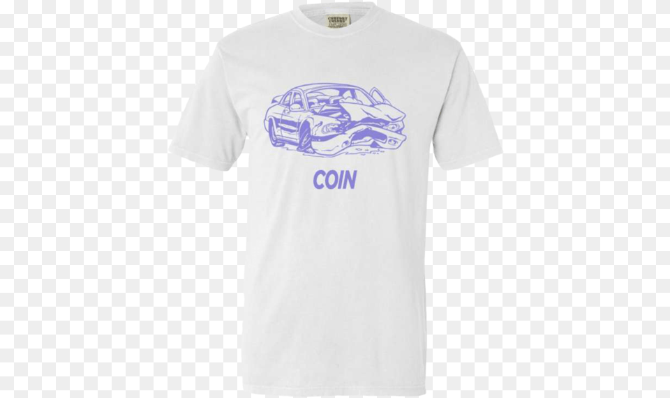 Crash My Car T Shirt Coin Crash My Car Shirt, Clothing, T-shirt, Transportation, Vehicle Free Png