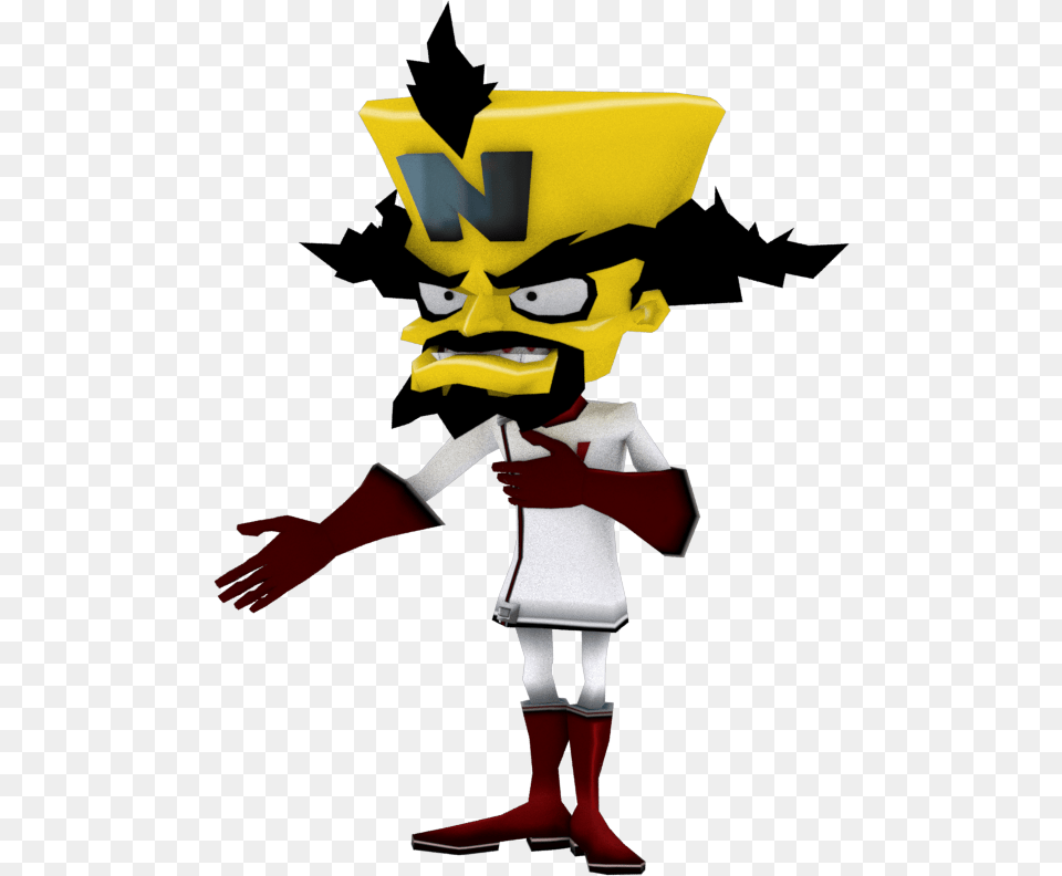 Crash Twinsanity Dr Dr Neo Cortex Crash Twinsanity, Baby, Person, Mascot, Face Png Image