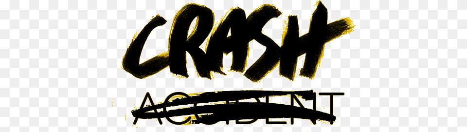 Crash Word, Logo, Text, Gun, Weapon Free Png
