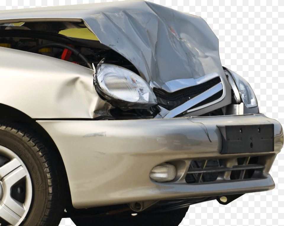Crashed Car, Machine, Transportation, Vehicle, Wheel Png Image