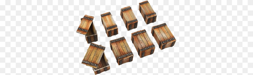 Crate, Box, Treasure, Wood Png