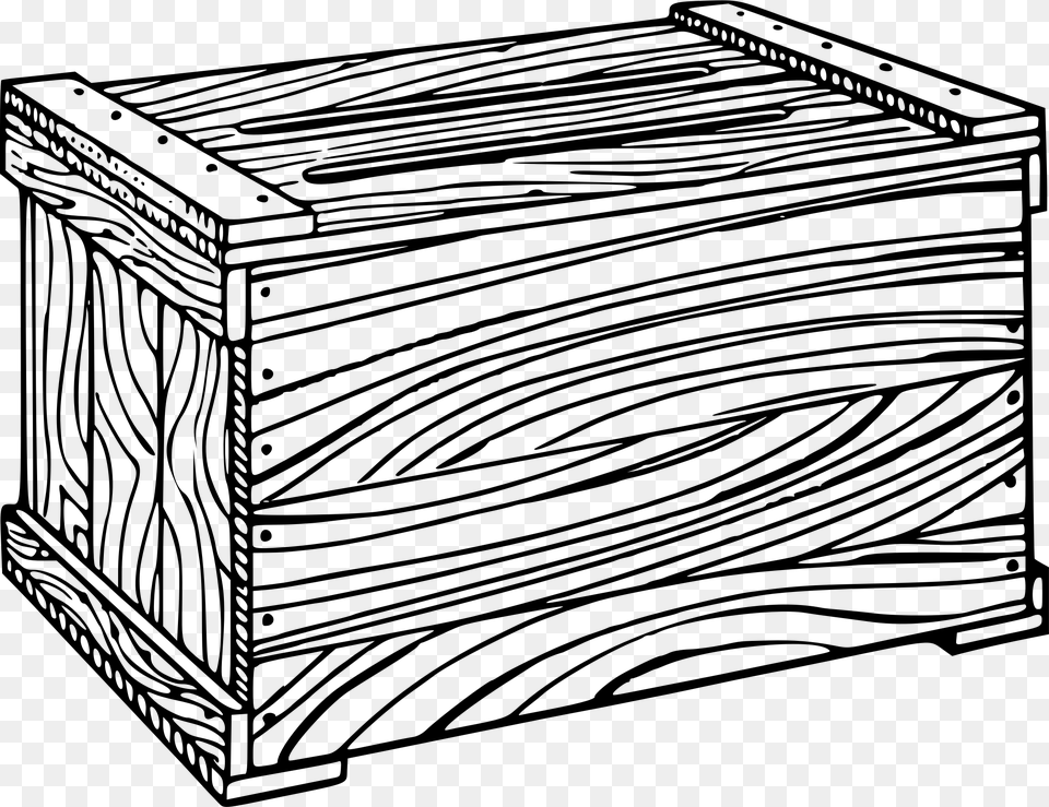 Crate, Gray Free Transparent Png