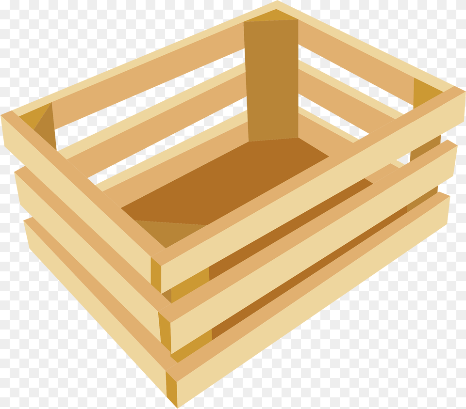 Crate Clipart, Box, Wood Free Transparent Png