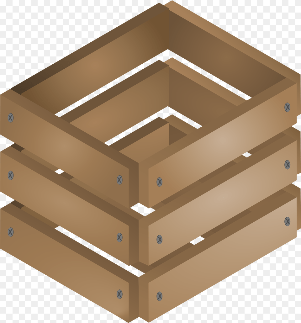 Crate Clipart No Background, Box, Wood, Hot Tub, Tub Free Png Download