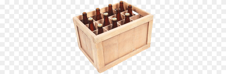 Crate Of Beer, Alcohol, Box, Bottle, Beverage Free Transparent Png