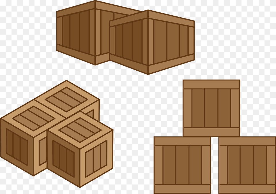Crate Wooden Box Cartoon, Wood, Crib, Furniture, Infant Bed Png