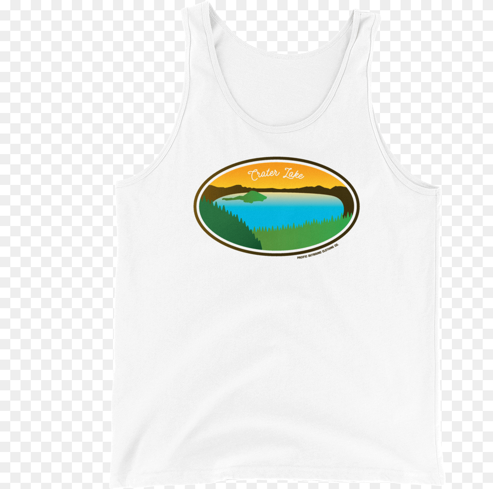 Crater Lake Tank Apparel In The Great Pacific Northwest Active Tank, Clothing, Tank Top, Shirt Free Png