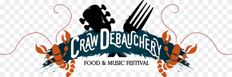 Crawdebauchery Food And Music Festival Graphic Design, Art, Graphics, Floral Design, Pattern Free Png Download