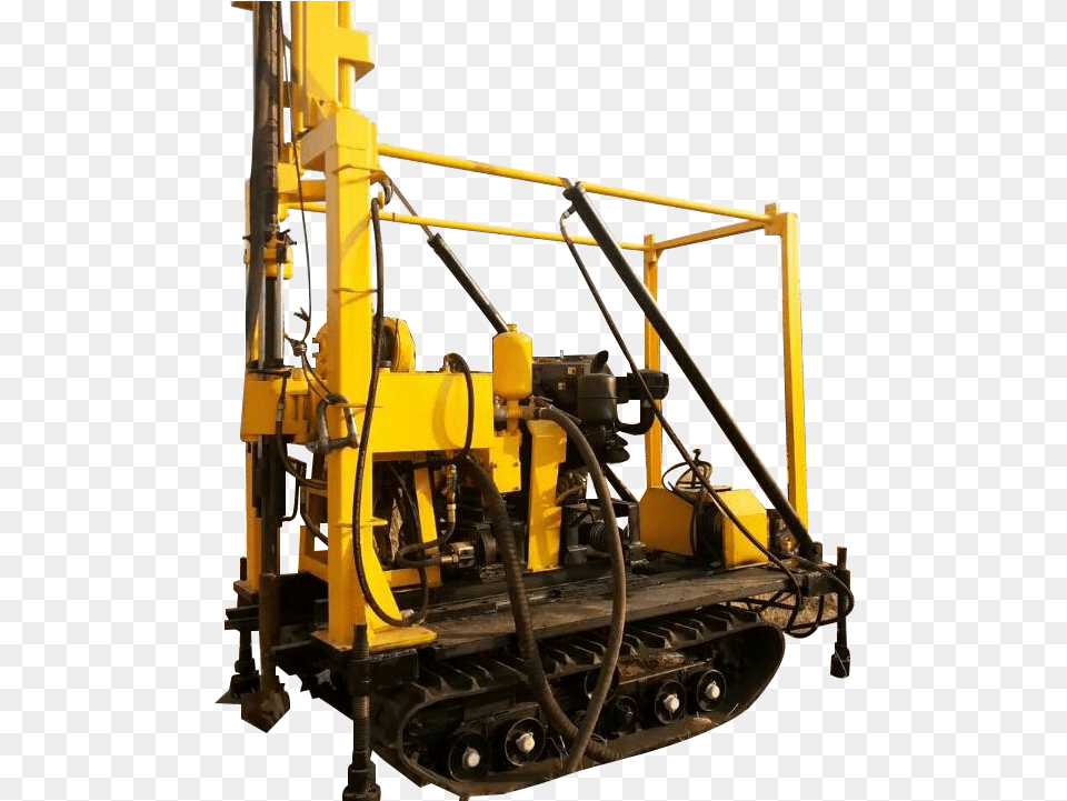 Crawler Core Drill Rig, Machine, Bulldozer, Outdoors Free Transparent Png