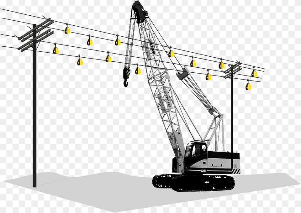 Crawler Crane, Construction, Construction Crane, Bulldozer, Machine Free Png