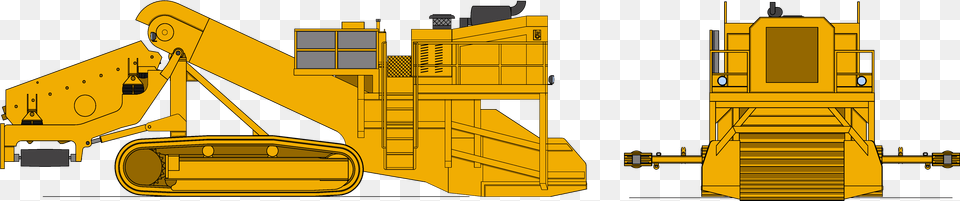 Crawler Vibrating Screen Laurini 2000, Machine, Bulldozer, Construction, Construction Crane Png