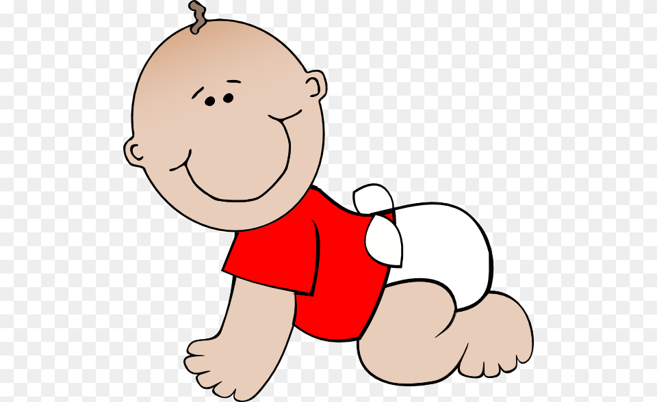 Crawling Baby Red Clip Art, Person, Face, Head Free Transparent Png