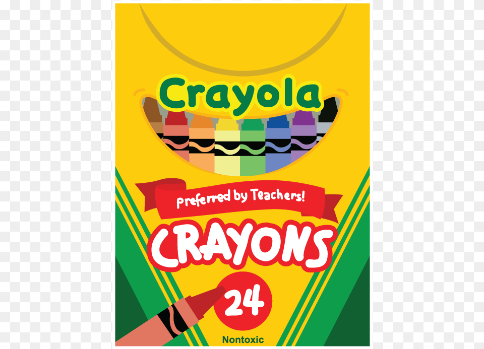 Crayola Crayon, Advertisement, Poster, Dynamite, Weapon Free Png