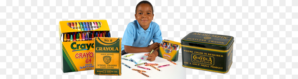 Crayola Crayons Crayola, Boy, Child, Male, Person Free Png Download