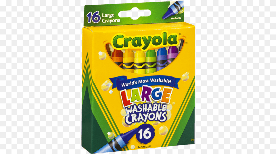 Crayola Crayons Large, Crayon, Can, Tin Free Transparent Png