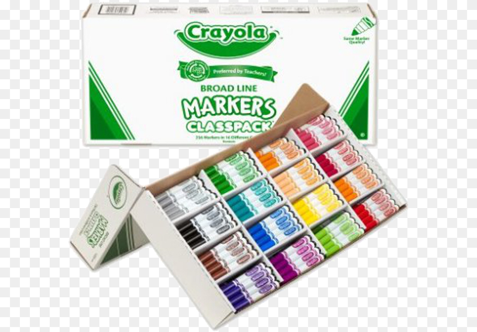 Crayola Markers Crayola, Paint Container, First Aid Free Transparent Png