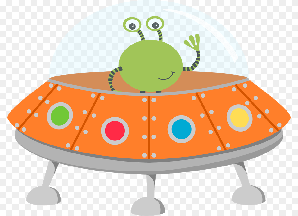 Crayon Alien Clipart, Furniture, Bed Png Image