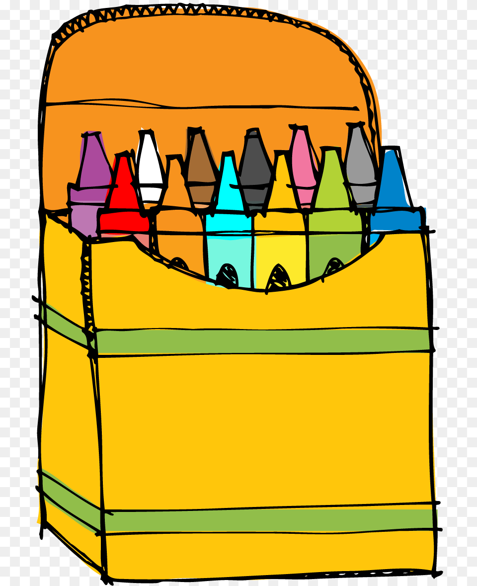 Crayon Box Clipart Crayon Clip Art, Hot Tub, Tub Free Transparent Png