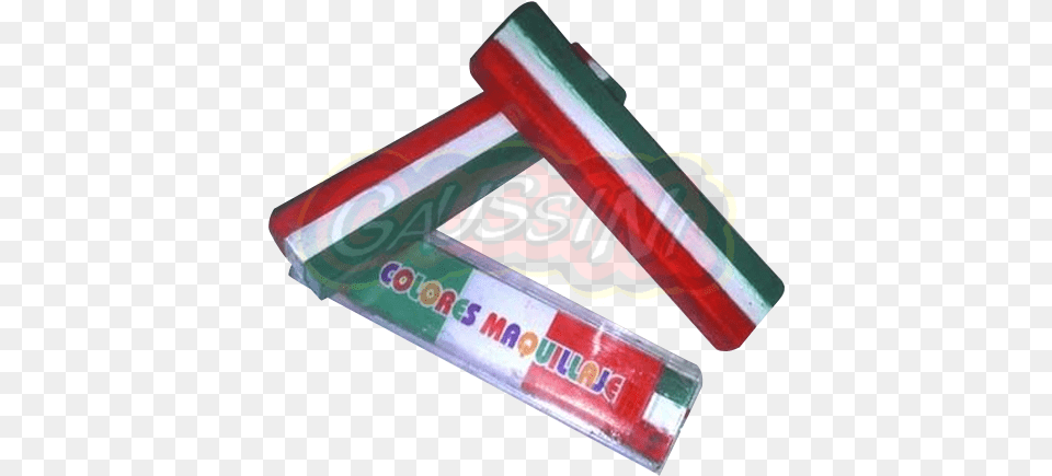 Crayon De Maquillaje Tricolor Para Piel Y Superficies Maquillaje De La Bandera De Mexico, Dynamite, Weapon Free Png Download