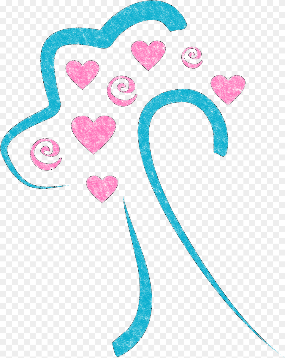 Crayon Heart Heart, Food, Sweets, Applique, Pattern Png Image