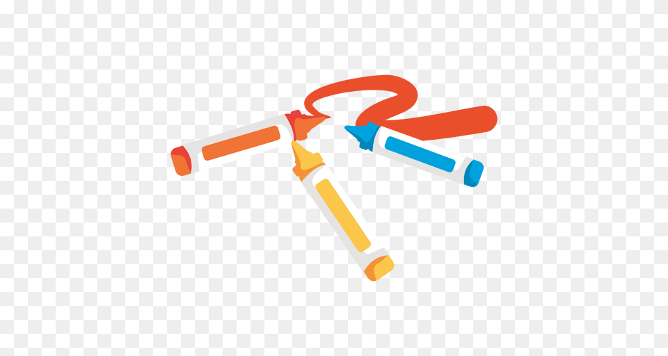 Crayon Markers, Dynamite, Weapon Png Image