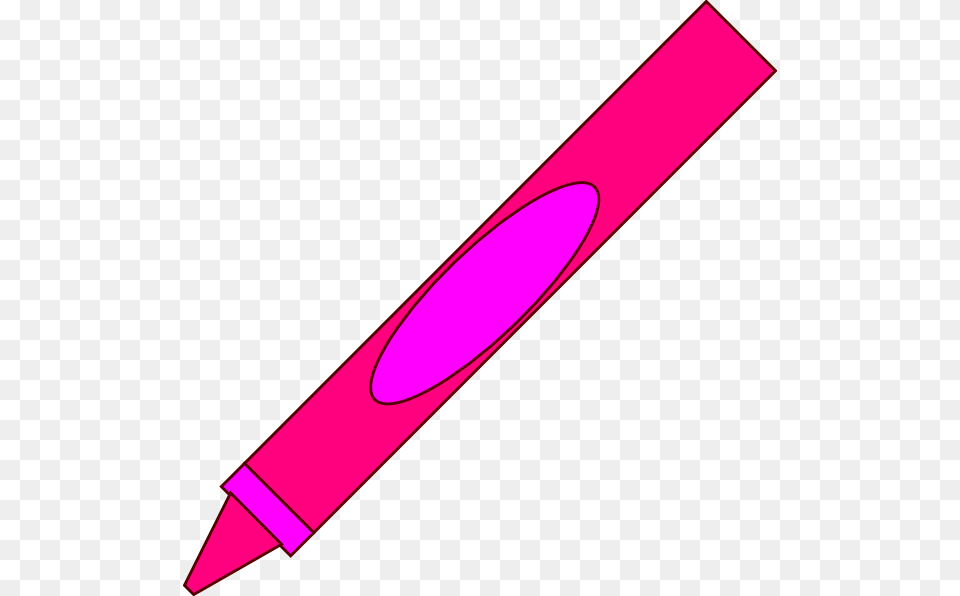 Crayon Svg Clip Arts Pink Crayon Transparent Background, Blade, Razor, Weapon Free Png