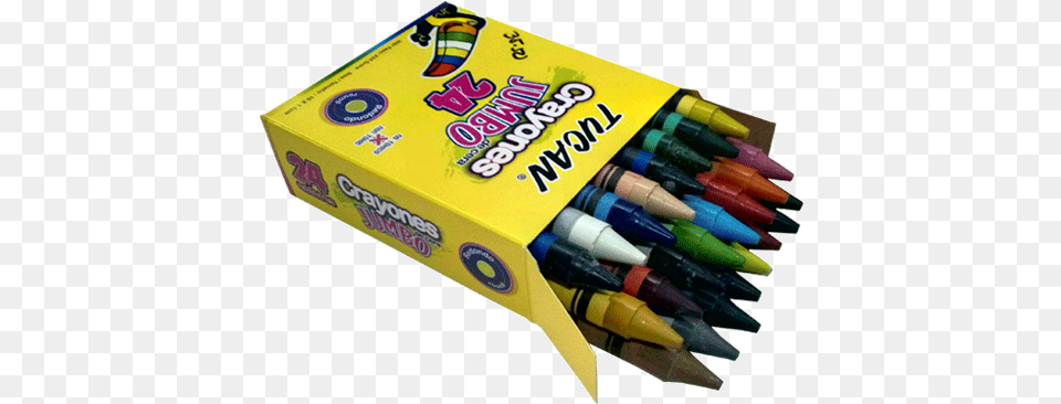 Crayones Jumbo 24 Colores Tucan Crayones De Cera De 24 Colores Tucan, Crayon Free Png