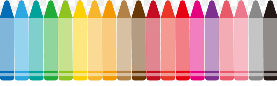 Crayons Colorful Cute Frame School Crayons, Crayon Free Png Download