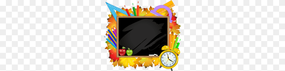 Crayons Frame Clipart Pencil Pens Drawing Pencil, Blackboard, Computer Hardware, Electronics, Hardware Png Image